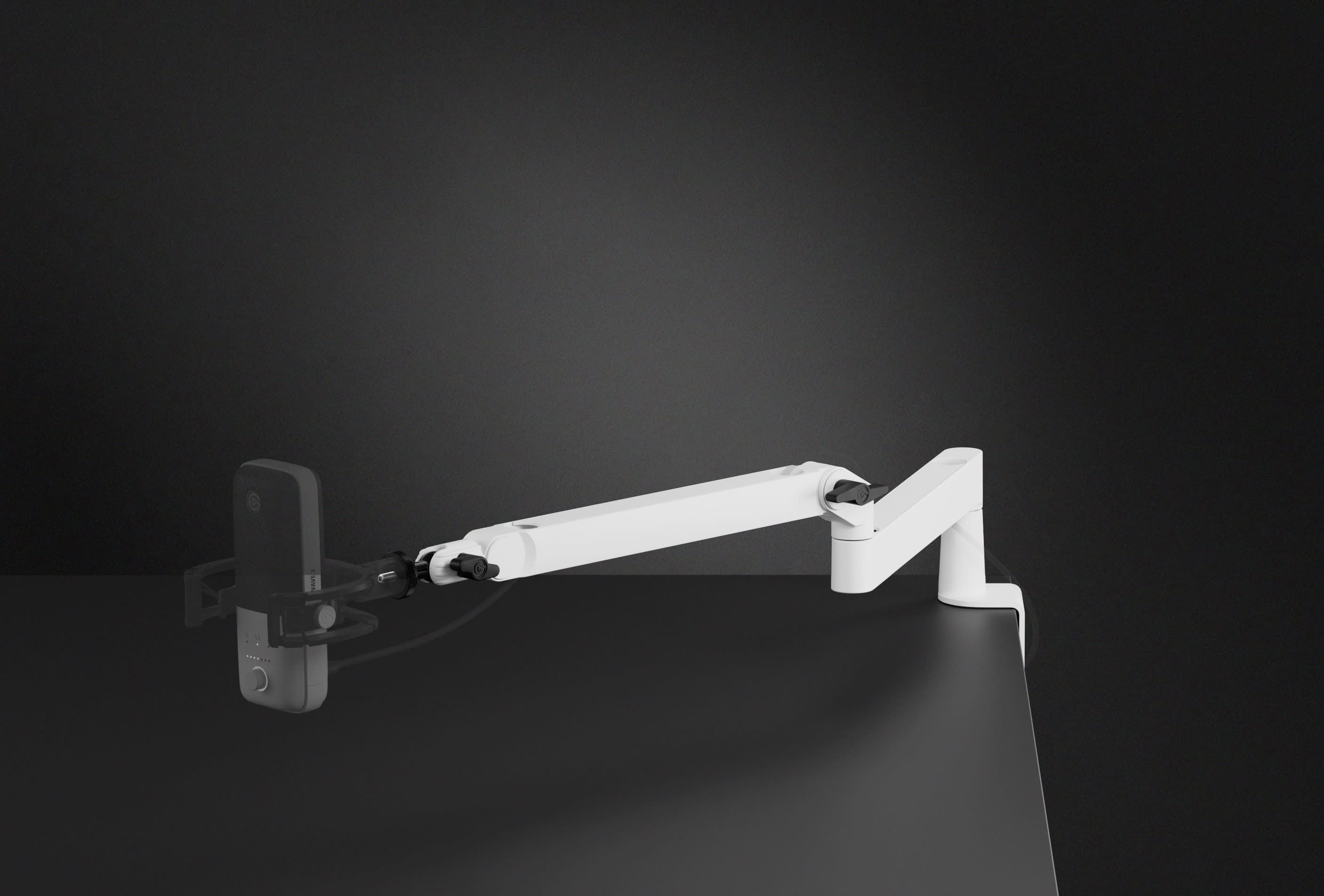 Wave Mic Arm LP - White | Elgato Wave Mic Arm LP - White | Elgato